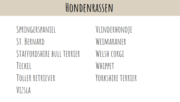 hondenrassen ketting 3